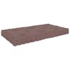 vidaXL Paletten-Bodenkissen Taupe 73x40x7 cm Baumwolle
