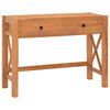 vidaXL Schreibtisch mit 2 Schubladen 100x40x75 cm Teakholz