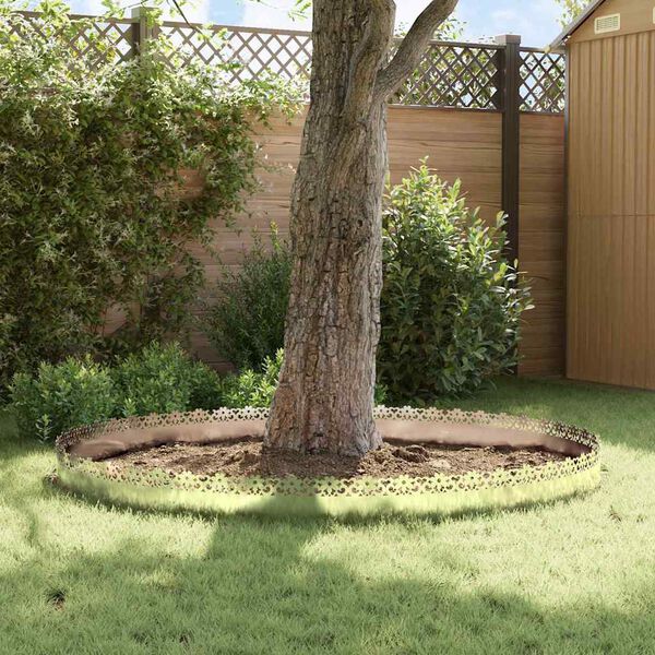 vidaXL Rasenkanten 30 pcs Silber 103 x 0,05 x 22 cm Edelstahl