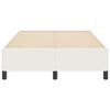 vidaXL Boxspringbett Creme 120 x 200 cm Cordstoff