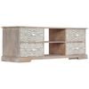 vidaXL TV-Schrank 120x30x40 cm Massivholz Akazie
