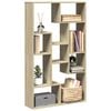 vidaXL B&uuml;cherregal Sonoma-Eiche 72x20x120,5 cm Holzwerkstoff