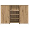 vidaXL Empfangstheke Artisan-Eiche 155x50x103,5 cm Holzwerkstoff