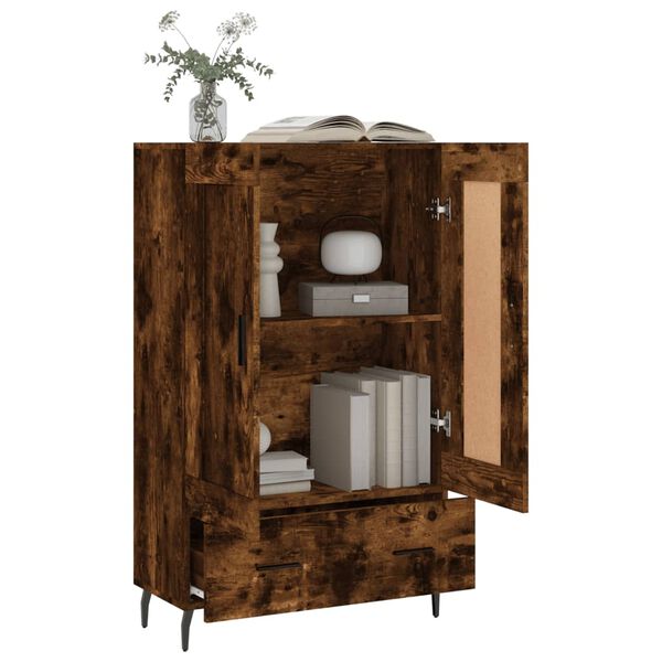 vidaXL Highboard R&auml;uchereiche 69,5x31x115 cm Holzwerkstoff