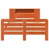 vidaXL Massivholzbett ohne Matratze Wachsbraun 140x190 cm Kiefernholz
