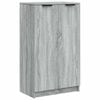 vidaXL Schuhschrank Grau Sonoma 59x35x100 cm Holzwerkstoff