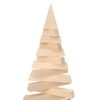 vidaXL Weihnachtsbaum Holz zum Schm&uuml;cken 180 cm Massivholz Kiefer