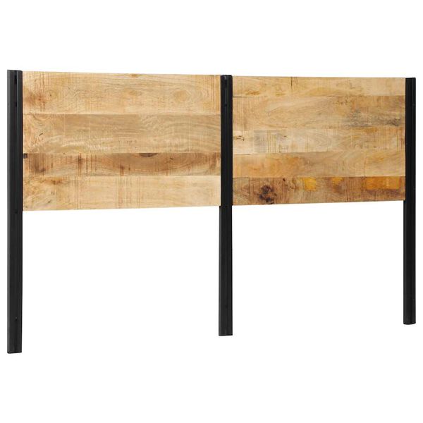 vidaXL Kopfteil 180 cm Massivholz Mango und Eisen