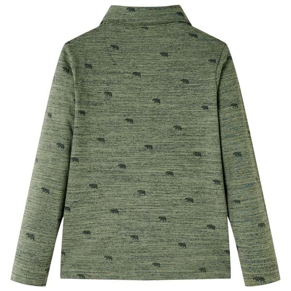 Kinderhemd Khaki Melange 116
