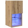 vidaXL Wandmontierter TV-Schrank 30,5 x 30 x 60 cm Artisan-Eiche