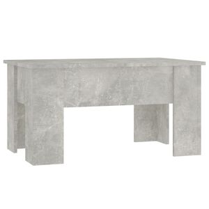 vidaXL Couchtisch Betongrau 79x49x41 cm Holzwerkstoff