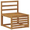 vidaXL Sofagarnituren 10 pcs Natur Massivholz Akazie