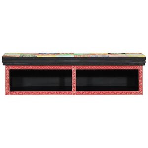 vidaXL TV-Schr&auml;nk Mehrfarbig 80 x 30 x 22 cm Holzwerkstoff