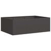 vidaXL Pflanzk&uuml;bel Schwarz 120x80x40 cm Stahl