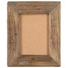 vidaXL Bilderrahmen 2 Stk. 23x28 cm Massives Altholz und Glas