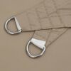 vidaXL Sonnensegel Oxford-Gewebe Dreieckig 3x3x4,24 m Taupe