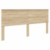 vidaXL Bettrahmen Sonoma-Eiche 200 x 200 cm Ingenieurs Holz