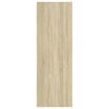 vidaXL TV-Schrank Sonoma-Eiche 30,5x30x90 cm Holzwerkstoff