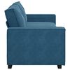 vidaXL 3-Sitzer-Sofa Blau 180 cm Samt