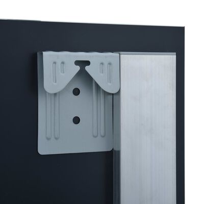 vidaXL Badezimmer-Wandspiegel mit LEDs 60x50 cm