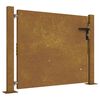 vidaXL Gartentor 100x75 cm Cortenstahl