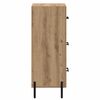 vidaXL Sideboard Artisan-Eiche 34 x 34,5 x 90 cm Holzwerkstoff