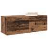 vidaXL Wandschrank Altholz 100 x 36,5 x 35 cm Holzwerkstoff