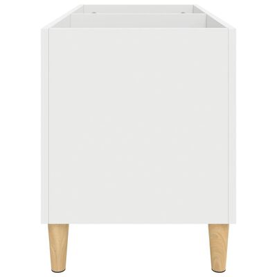 vidaXL Plattenschrank Weiß 74,5x38x48 cm Holzwerkstoff