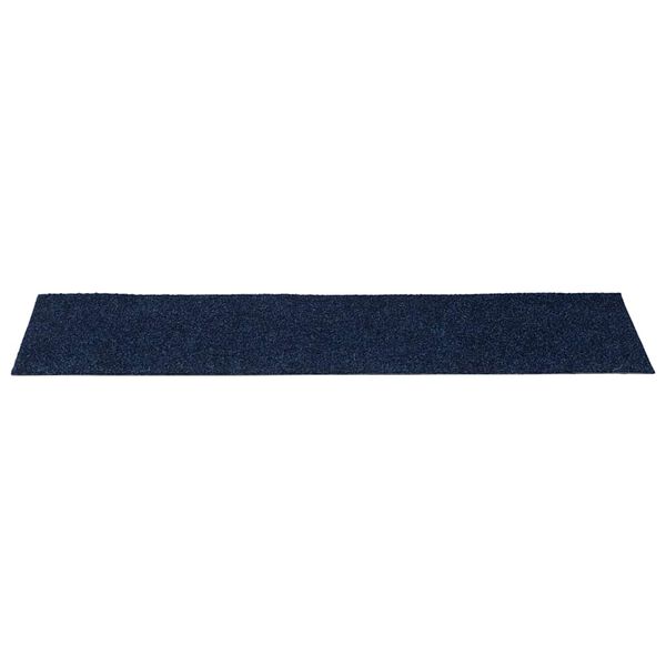 vidaXL Stufenmatten Selbstklebend 15 Stk. 76x20 cm Marineblau Rechteckig