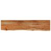 vidaXL Tischplatte 160x30x3,8cm Rechteckig Massivholz Akazie Baumkante