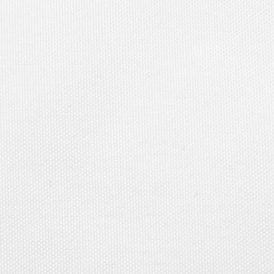 vidaXL Sonnensegel Oxford-Gewebe Rechteckig 2,5x4 m Weiß