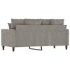 vidaXL 2-Sitzer-Sofa Hellgrau 140 cm Samt