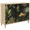 vidaXL Sideboard RHENEN Sonoma 102 x 33 x 75 cm Holzwerkstoff