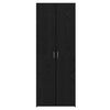 vidaXL Highboard 2 pcs Schwarz Eichen-Optik 70 x 42,5 x 185 cm