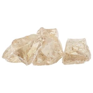 vidaXL Gartensteine Gold 12 cm Glas