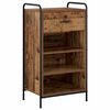 vidaXL Schuhschrank 51 x 36,5 x 93 cm Holzwerkstoff Altholz