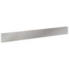 vidaXL Raseneinfassung 10 pcs 100 x 12 cm Stahl Silber