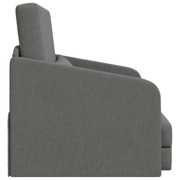 vidaXL Schlafsofa Dunkelgrau 65 x 80 x 83 cm Stoff