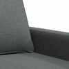 vidaXL 2-Sitzer-Sofa Dunkelgrau 120 cm Stoff