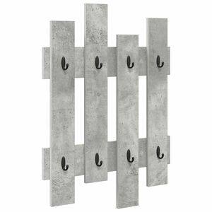 vidaXL Wandmontierter nachttisch Wandhalterung Beton Grau