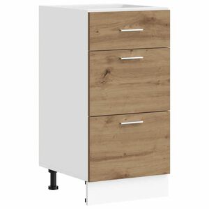 vidaXL Unterschrank Lyon Artisan-Eiche 40x46x81,5 cm Holzwerkstoff