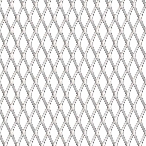 vidaXL Gittermatte Streckmetall Edelstahl 50×50 cm 20×10×2 mm