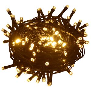 vidaXL Lichterkette mit 2000 LEDs Indoor & Outdoor 200m IP44 Warmwei&szlig;