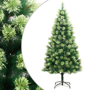 vidaXL K&uuml;nstlicher Weihnachtsbaum Klappbar mit St&auml;nder 240 cm