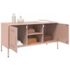 vidaXL TV-Schrank Rosa 100,5x39x50,5 cm Stahl