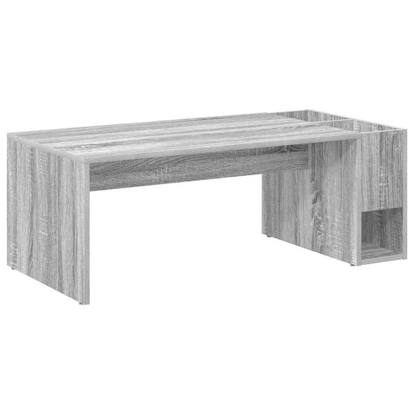 vidaXL Couchtisch Graues Sonoma 101,5 x 50 x 37 cm Holzwerkstoff