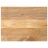 vidaXL Tischplatte 80x60x3,8 cm Rechteckig Massivholz Mango