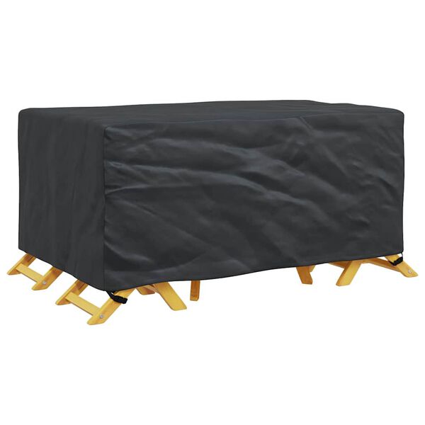 vidaXL M&ouml;belbezug Uni Schwarz 172 x 113 x 73 cm 600D