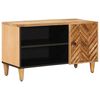 vidaXL Stauraumschr&auml;nke Braun 80 x 31,5 x 46 cm Massivholz Mango