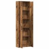 vidaXL Flurschrank Altholz-Optik 55x25x189 cm Holzwerkstoff